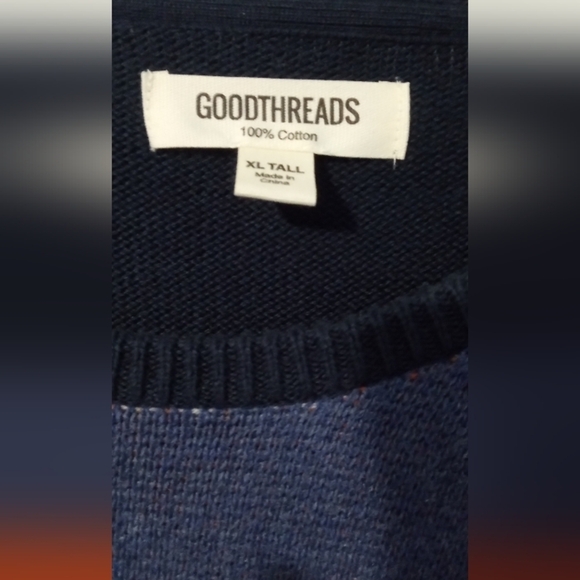 Goodthreads scenic men's sweater, size XL Tall - Picture 2 of 3